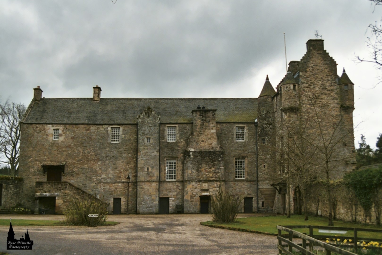 Ferniehirst Castle, Roxburghshire, Jedburgh, Schottland